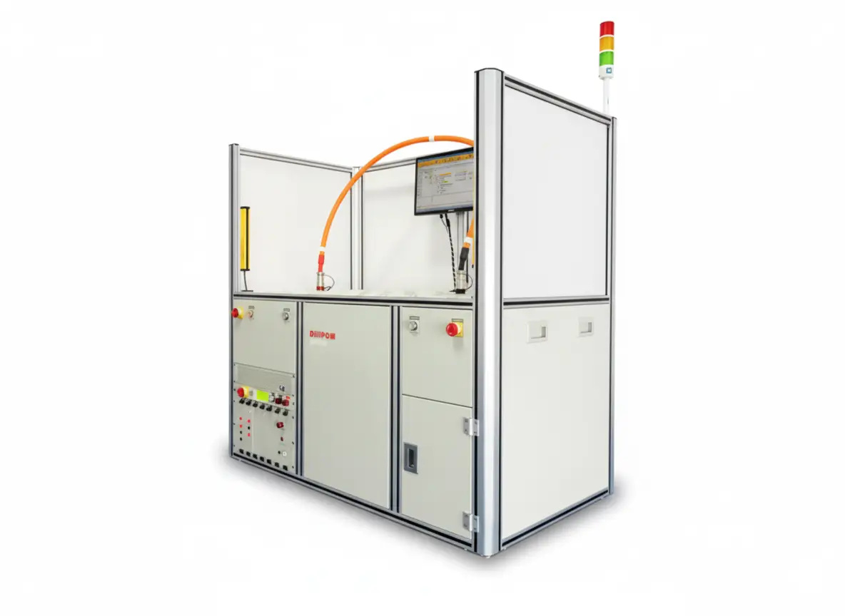 Hipot testing station